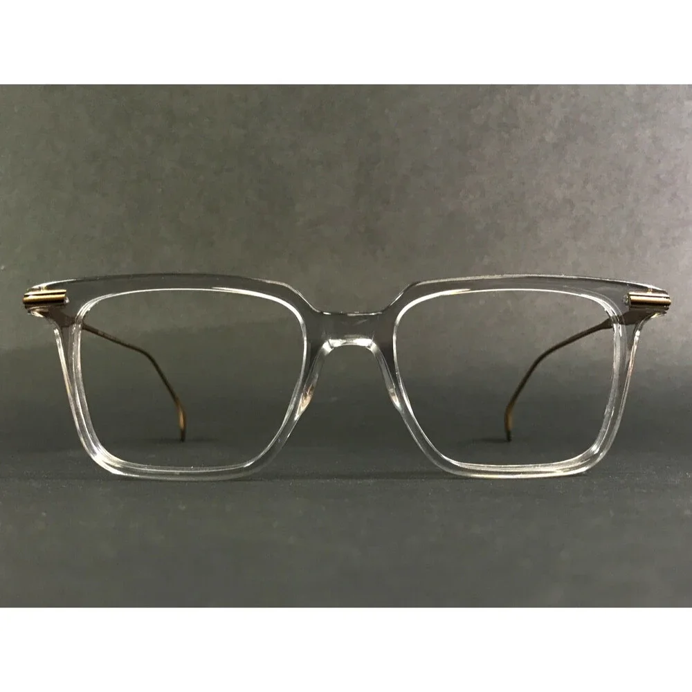State Eyeglasses Frames AOMORI SHADOW MATTE GOLD Square Full Rim 50-19-145